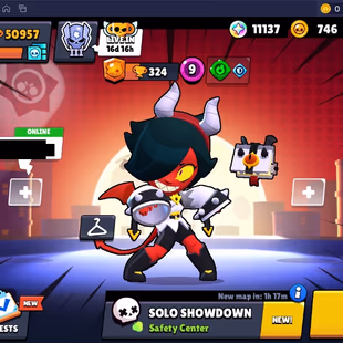 244 SKINS | 51.000 TROPHIES | 97 BRAWLERS | 10 HYPERCHARGE | 13 MAX | 20 PRESTIGE | 18 BUFFIES - Image 1