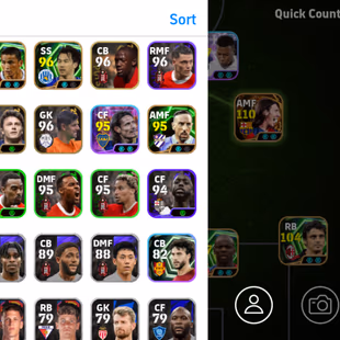 3308+ Team I MSN(Prime) I Ronaldo 107 I Zlatan 110 I Pele 108 I Thuram 108 I Rio 106 I Schmeichel 105 I Edimilson 104 I  - Image 4