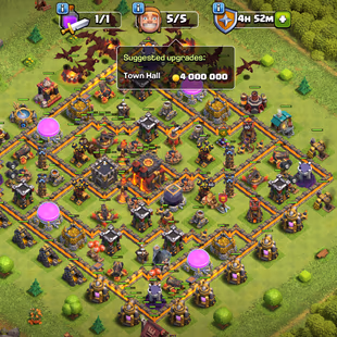 FULLY MAX TH-10 | EPIC SPIKY BALL | HERO-40-40-20 | RENAME FREE | NOTHING LEFT FOR UPGRADE | LOW PRICE - Image 1