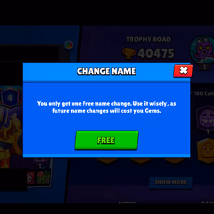 FREE CHANGE NAME | 303 SKINS | 40.500 TROPHY | 96 BRAWLERS | 17 HYPERCHARGED | 26 MAXED BRAWLERS - Image 6