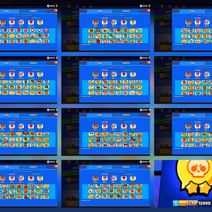 12x PRESTIGE 🔥36X TITLES 🔥75K TROPHY | 73x Brawler Max [75x Hypercharge] 410x Skins | Account Creation 2019. Level 136 - Image 4