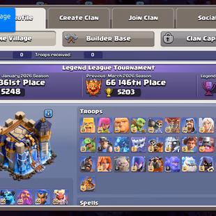 Th18 [99percent] Max | [6-Hero Max] | Equipment-14-Epic Almost Max | [Full Cosmic Set 1 Skin miss] | XP-237 | NC-Yes | B - Image 3