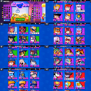 91k TROPHIES🌟 HEROINE BIBI🌟 88 MAX POWER BRAWLER | 101 BRAWLER UNLOCK | 77 HYPERCHARGE | 373 SKIN | 600 GEMS | INSTANT - Image 4