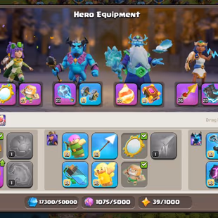 🔥5x Heroes Maxed💎227 xP [] Townhall 18 [] 24 Equipments max [] Rename Free [] 476 Cwl Medals - Image 6