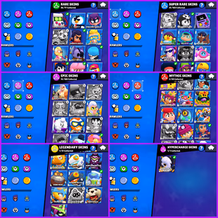 [DG-20] 25K-TROPHIES 59-BRAWLERS 2-HYPERCHARGED 3-MAXPOWER 80-SKINS OG SKINS RENAME-60 CHEAP INSTANT DELIVERY GUARANTEED - Image 5