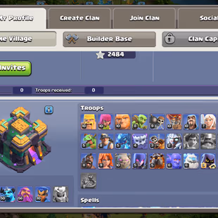 🔥1800 CWL MEDALS!XP 212!TH 14 ALMOST MAX🔥HERO:81-82-50-56-36!NC YES!MAX WALLS!MAX DEFANCE! ALMOST MAX TROOPS  - Image 3