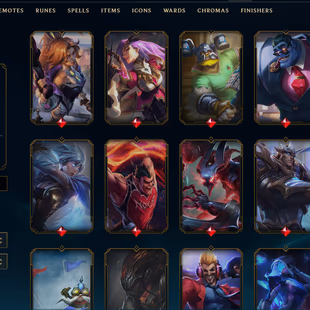 SEVER [ LAS ] -548 LVL  - PLAT III - 333 SKINS - FULL CHAMP [ 98230 BE - 14 RP ] - FULL ACCESS - Image 5