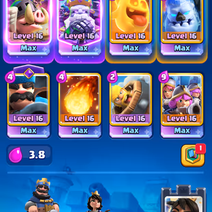 KT16 LVL 83 | ALL 39 EVO |45 MAX CARD | ALL LVL 15 CARD| 199 EMOTE| 12000 TROPHIES - Image 1