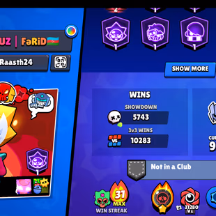 301-GEM | 100.2K TROPHY-490X SKINS | NC AVAILABLE | 101/101 BRAWLER | 98X MAX | 78X HYPER | 3v3 WINS | LOTS OF RARE SKIN - Image 4