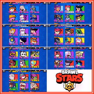 50K TROPHIES || 101/101 BRAWLERS || 40 MAX || 33 HYPERCHARGED || 23 BUFFIES || 273 SKINS || INSTANT DELIVERY  - Image 5