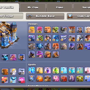 🔥TH18 CLOSE MAX🔥HEROES 100-100-87-80-47!! NC-500 SB/MAX SnB/23 MM/20 FA/23 MS/20!! 13X HERO SKIN!! MAX DEFENCE  - Image 3