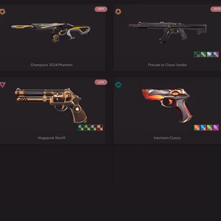 [EU] Xenohunter Knife | Champions 2024 Phantom | 2 Vandals | Unranked (Ex Diamond 3) | 20,650 VP Spent | Level 145 - Image 3