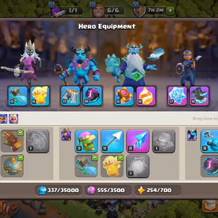 🔥TH 13 FULL MAX || ALL HEROES MAX || 🔥8x EPIC EQUIPMENT AND 3x LEGENDARY HEROES SKIN || RENAME AVAILABLE  - Image 6