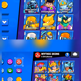 B59 & 20 Max Brawler | 21k + Trophy | 73 Unlock Brawler | 88 Skin Available | Full Access | - Image 4