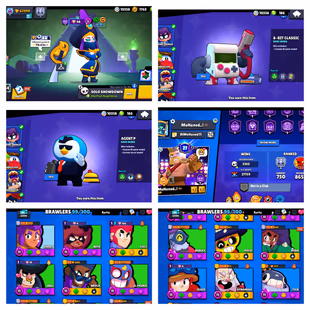 Brawler 99 [8-Bit Classic] | Trophy 62.9k | 75 Brawlers Max | Hyper 48 | Total Skins 250 | Exclusive Account | BEST-DEAL - Image 2