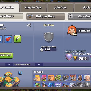 🌲[ TH-14 MAX ]🌲S.BALL [MAX] | A.FIGURE [MAX] - NICE EQPMNT || MAX DEFENCES - TROOPS - DEF - HEROS  - Image 2