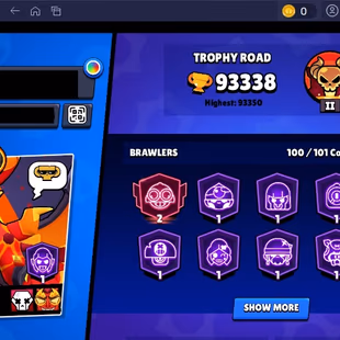 379 SKINS | 93.300 TROPHIES | 100 BRAWLERS | 70 HYPERCHARGE | 87 MAX | 79 PRESTIGE | 27 BUFFIES - Image 5