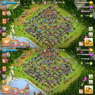 🔥TH-18 NEAR MAX🔥XP-220! MAX WALLS! 8X HIGH LVL EPIC EQUIPMENTS! HEROES:-89-96-46-60-50-14! GREAT PETS! FAST DELIVERY - Image 2