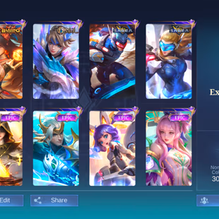 RARE COL NATA || LIMITED EPIC ROGER || EX 26 STAR || 2200 STAR LIGHT FREGMENT || DECENT WINRATE - Image 2