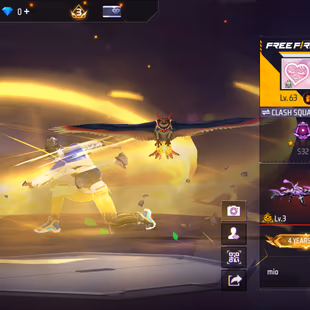 X102|Lvl 63|FFWS GALAXY LEGENDARY OUTFIT|BEARD|237 COSTUME|223 WEAPON(3 EVO+39 MYHTIC)|EVIL AN94 LVL 3|BOOYAH UMP LVL 5| - Image 2