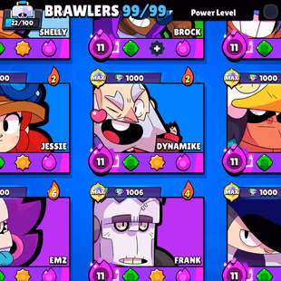 BEST OFFER 🎄 72.2K TROPHY 🎄 99/99 BRAWLER | 51X MAX | 33X HYPER | 270X SKINS | 48X GEMS | DELIVERY INSTANTLY  - Image 4