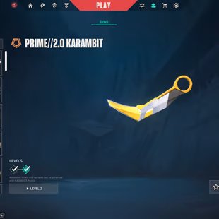 EU | 15 Skins + 1 Knives | Prime//2.0 Karambit | Elderflame / Prime & Reaver Vandal | Prime//2.0 Phantom | 14K VP Spent - Image 1