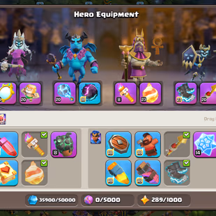 Th17 | Hero-100-100-75-50-14 | [Blacksmith [14-Epic Almost Max] | Defence Max | XP-237 | NC-Yes | BEST-DEAL   - Image 6