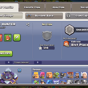 💫[ 13'000 GEMS - 1600 CWL MEDALS ]💫 HEROS: 79-70-42-52-25 ||  DECENT EQUIPMENT || NICE DEF - TROOPS || - Image 2