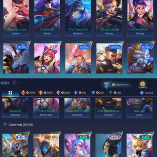 🔥129 Skins🔥 Level 67! Exquisite 1! Deluxe 15! Exceptional 25! Mythic Glory 57! High Level! Rare Account! - Image 7