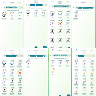 🔥16 TRADABLE SHINY LEGENDARY💎SHINY SBG GMAX GRIMMSNARL [] SL DMAX LUGIA [] 203 LEG [] 77 SHINY [] LOCATION NAGASAKI BG - Image 7