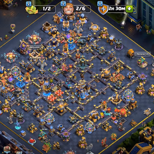 🔥[6 EPIC EQUIPMENT MAX]🔥TH 18 MAX || BK 105 AQ 105 MP 95 GW 80 RC 55 || BUILDER BASE ALMOST MAX || 4 HERO SKIN - Image 1