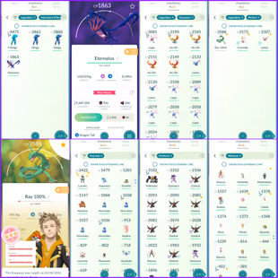 Level 74 Instinct : 2020 Creation | 1200+ PokeCoins | 600+ Shiny : 250+ Legendary | 9.6M Stardust | Crazy Stacked Rare P - Image 8