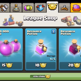 CHEAP TH13 - HEROES : BK67-AQ67-MP40-GW42-RC7 | 184 XP | 1226 CWL LEAGUE MEDALS | GOOD MAGIC ITEMS | INSTANT DELIVERY - Image 4