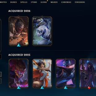 EUW - Unranked - 6 Skin(Jhin legendary skin) - Level 10 - OE 645 - BE 19.9k - RP 0 - Champion 17 - 5 Shards - Code1260 - Image 2
