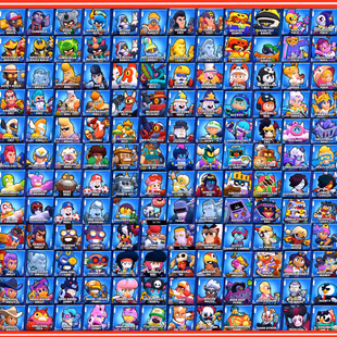 77K TROPHIES || 65 MAX || 54 HYPERCHARGED || 24 BUFFIES || 327 GOOD SKINS || BRAWL PASS PLUS || INSTANT DELIVERY  - Image 6