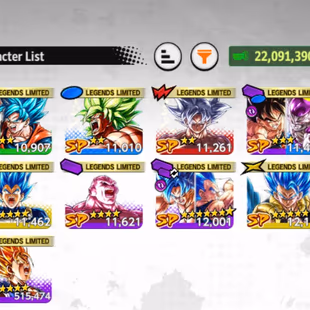 M26-IOS+Android-4 UL(Goku Uis Full Red Star+Gogeta Blue)+9 Legends+Good Equipment+God Gogeta+God Goku+Jiren+Goku&Frieza - Image 5