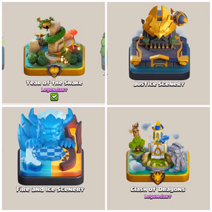 [24xSCENERIES]🔥PREMIUM TH18💎25 HEROS SKINS | EPIC EQUIPMENTS | NC AT 1500 GEMS |LEGENDARY SCENERIES WITH HEROS SKINS | - Image 6