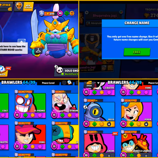  [ 9 Max 6 Hypercharge ] 27000 Trophy - Godzeela Buzz , Cobra Lola - 32 Super Rare 15 Epic skins - Free NC - A904 - Image 5