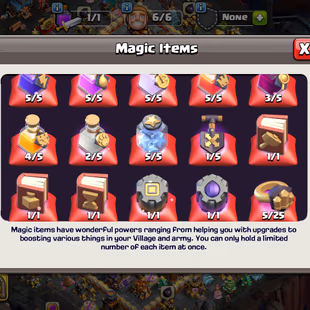 RARE-US LOCAL / 33K GEMS | TH16 MAX BASE | 50X SKINS/15X SCENERIES | GLOBAL RANK | HERO-95-95-80-70-45 | 238-XP | BEST - Image 7