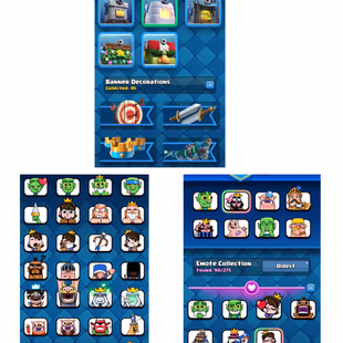 C6 & Level 58 | 8k Gems & 1 Million Gold | 11 Evo | 13x Level 15 Card | 45x Level 14 Card | 90 Emote | NC 1000 | - Image 5