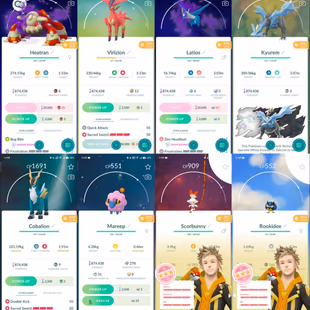 LEVEL 50 | SHADOW SHINY HEATRAN | SHINY VIRIZION | 2 SHINY LEGENDARY | 24 LEGENDARY | 26 SHINY | 2 HUNDO (4) - Image 3