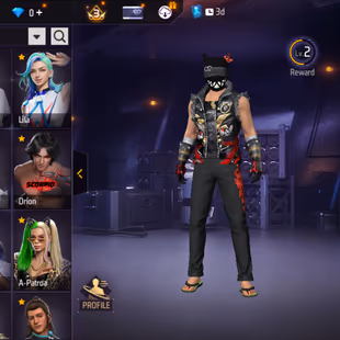 X241|Lvl 64|STORM CONQUEROR|143 COSTUME|34 VEHICLE|220 WEAPON(6 EVO+33 MYTHIC)|Groza PopBlaster Lv.4|M4A1 Draco Lv.3|COB - Image 4