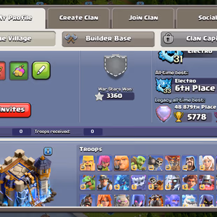 RR💥XP-278 TH 18 NEAR MAX💥5 HERO MAX 105/105/95/80/55 | 7 EPIC MAX 15 EPIC E.Q | 595 MEDEL NC-YES BUILDER BASE FULL MAX - Image 3