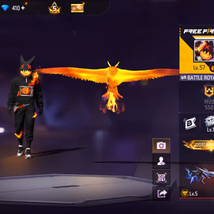 X284|Lvl 57|40 CHARACTER|97 COSTUME|166 WEAPON(7 EVO+32 MYTHIC)|MP40 Chromasonic Lv 5|AK47 Blue Draco Lv 4|M4A1 Infernal - Image 1