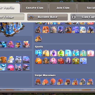 BEST DEAL | TH18 NEAR MAX | SB-MAX!AF-MAX!FB-MAX!RS-MAX!EB-MAX | HERO-101-102-90-80-55 | 247-XP | BH MAX TYPE | 2.1K-WS - Image 4