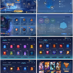 [IOS/ANDROID] CEL LVL 86 | 132 HEROES | 468 SKINS | MEGA 5 | 2 LEGEND - LING COLLECTOR - JJK JULIAN - HXH KURAPIKA - SV - Image 6