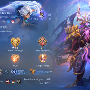 EMBLEM MAX HERO MAX SKIN 545 LEGEND 2 CC 3 KOF KARINA GUIN CHOU DAWNNING BRUNO NEXUS MARTIS TRANFORMRS X BROG ROGER  - Image 1