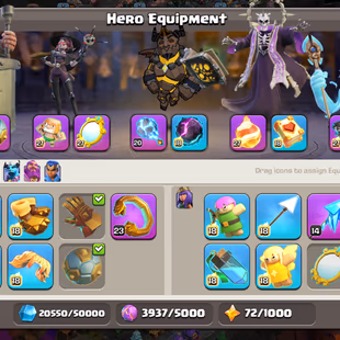 🌟BEST OFFER | TH-18 125 WALS MAXED🌟FULL MAX DEFENCE | HERO 102-105-83-80-55 | 7x EPIC EQUIPMENT MAXED | RARE HERO SKIN - Image 6