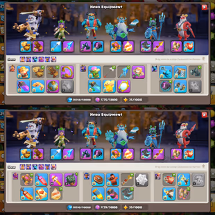 [CHEAPEST] XP 252 | TH18 MAX | 5 HERO MAX | DRAGON DUKE LVL 14 | NICE EQUIPMENT | MAX BUILDER BASE - Image 5