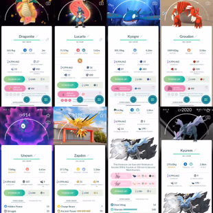 🔥SUPER PREMIUM LVL 70 177 LEGENDARY  213 SHINY ⚡ 3 HUNDO LEGENDARY  13 SHINY LEGENDARY SHINY BG KYUREM SPECIAL  - Image 3